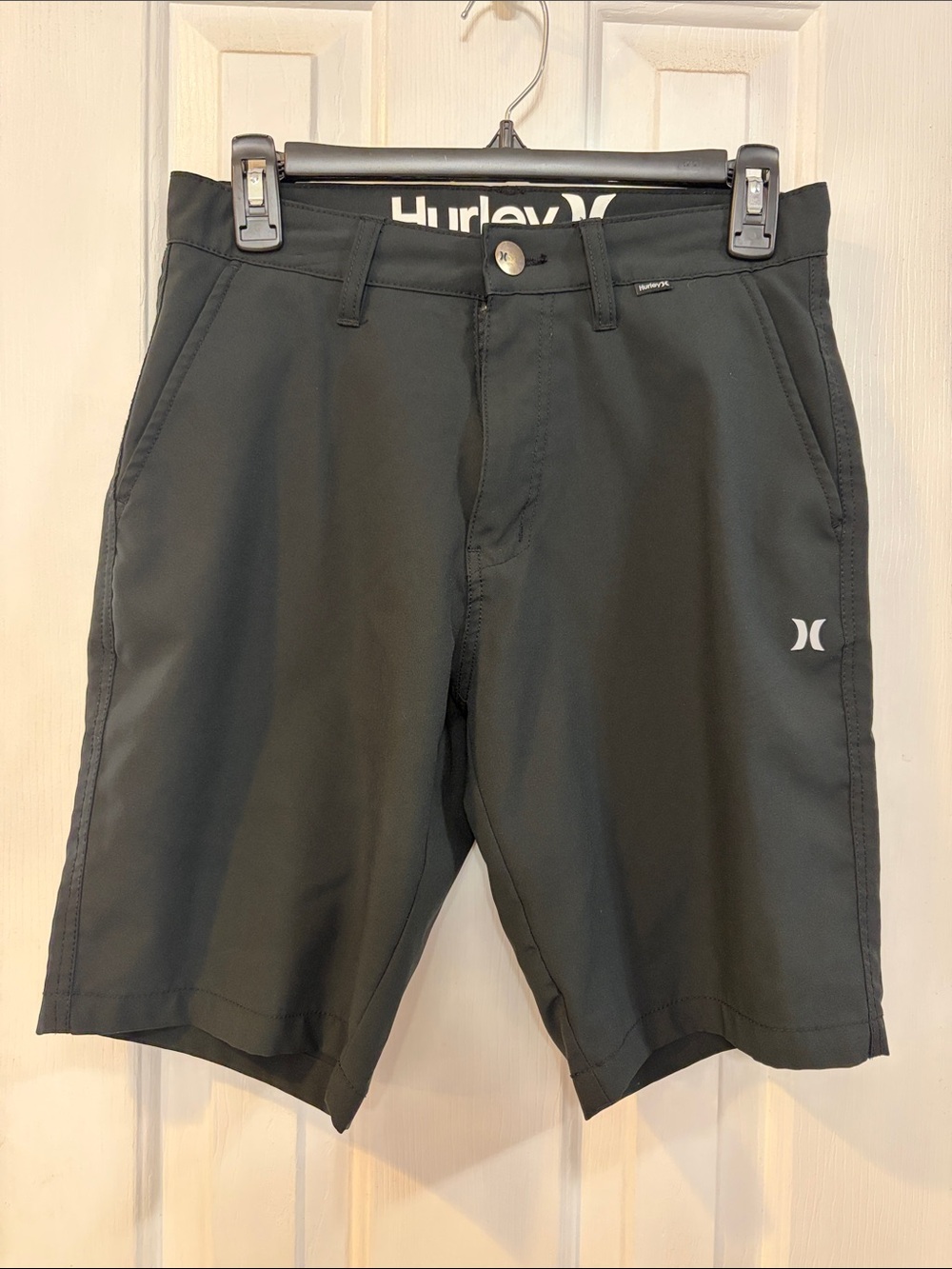 Hurley Black Men's Hybrid Performance Shorts